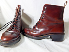 Hermoso par de botas de cuero hechas a mano Joan & David Couture talla desconocida segunda mano  Embacar hacia Argentina