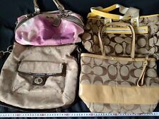 Lote de bolsas de mão Coach usadas para venda por atacado seminovas 4 peças conjunto-g0516-2 comprar usado  Enviando para Brazil