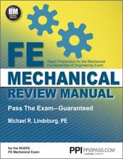 Manual de Revisión Mecánica PPI FE, Nueva Edición por Michael R. Lindeburg, PE -..., usado segunda mano  Embacar hacia Argentina