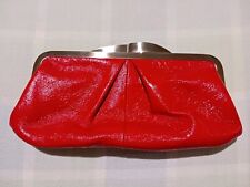 Carteira de couro vermelha cardinal HOBO International HAYLEY corrente de latão  comprar usado  Enviando para Brazil
