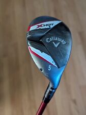 Used, Callaway X Hot 5 Hybrid 25 Degrees Graphite Fujikura Motore F1  Stiff RH  for sale  Shipping to South Africa