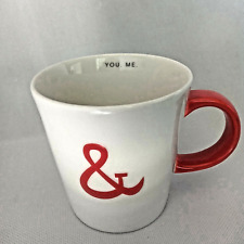 Caneca de férias Starbucks You & Me xícara de café cerâmica vermelho ampere e símbolo namorados comprar usado  Enviando para Brazil