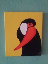 Acrylbild pinguin abstrakt gebraucht kaufen  Düsseldorf