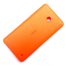 Nokia Lumia 630 635 tampa traseira da bateria + botões laterais laranja fosco genuíno comprar usado  Enviando para Brazil