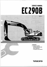 Usado, Circuitos hidráulicos e linhas de escavadeira Volvo EC290B manual de serviço 2002 reimpressão comprar usado  Enviando para Brazil