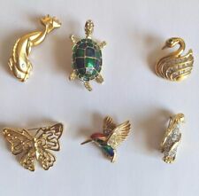 Collection animal brooch for sale  PORTSMOUTH