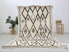 Usado, FEITO SOB ENCOMENDA -Tapete marroquino feito à mão Beni Ourain lã berbere geométrico branco comprar usado  Enviando para Brazil