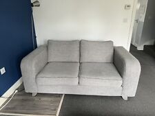 Grey fabric sofa for sale  CREWE