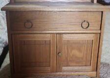 Used, Antique Incredible Solid Oak Cupboard for Doll Display  for sale  Shipping to South Africa