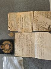 Ww2 Wartime Diary's/notebook, used for sale  FAREHAM