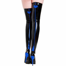 Medias de goma de látex negras Cosplay Disfraz Pantalones Calcetines largos S-XXL 0.4 mm segunda mano  Embacar hacia Spain