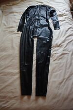 Black latex catsuit for sale  BUCKINGHAM