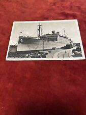 Real Photo Postcard Marco Polo Ship in Brindisi.  for sale  Shipping to South Africa