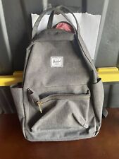 Herschel Supply Co Nova Small Backpack - Gray - Very Good  for sale  Shipping to South Africa
