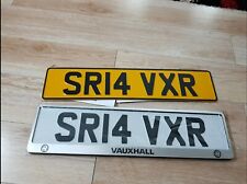 Sr14vxr personalised registrat for sale  GREENOCK