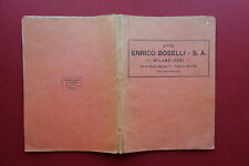 Catalogo enrico boselli usato  Italia