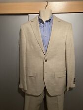 Linen blend suit for sale  LEIGHTON BUZZARD