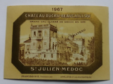 étiquette chateau ducru d'occasion  Saint-André-de-Cubzac