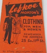 Lefkoe morton clothing for sale  Mansfield