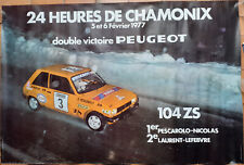Peugeot 104 affiche d'occasion  Sablé-sur-Sarthe