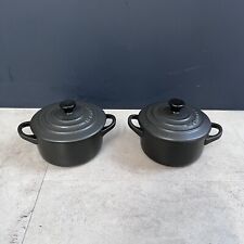Creuset stoneware black for sale  Shipping to Ireland