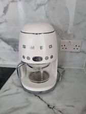Smeg 50's Retro DCF02WHUK Filter Coffee Machine White, used for sale  Shipping to South Africa