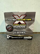 Used, Castle Creations Monster X ESC w/ NEW 1515 2200KV V2 Motor [010-0145-06] for sale  Shipping to South Africa