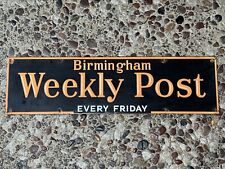 Birmingham weekly post for sale  Stockton
