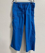 WonderWink Wonder Flex Women’s Royal Blue Scrub Pants Size L, used for sale  Shipping to South Africa