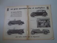 Advertising pubblicità 1934 usato  Salerno