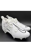 Chuteiras de futebol Nike Alpha Menace Pro 3 masculinas tamanho 8 branco preto CT6649-105 comprar usado  Enviando para Brazil