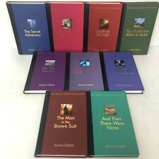 The Agatha Christie Collection x9 Hardback Books Bundle Job Lot 19125 CP for sale  ROMFORD