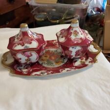 Floral porcelain dresser for sale  Wesson
