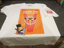 Camiseta Minions Villain-Con International - Branca - Grande - Universal Studios comprar usado  Enviando para Brazil