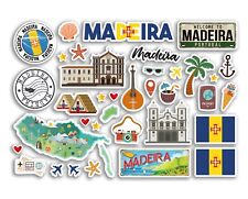 A5 Folha Adesivo Madeira Vinil Stickers - Portugal Sinalizar Holiday Travel #80288 comprar usado  Enviando para Brazil