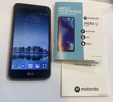 Teléfono celular Motorola Moto G Pure 16 GB Tracfone con manual segunda mano  Embacar hacia Argentina