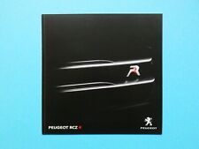 Prospekt / Katalog / Brochure Peugeot RCZ R , usado comprar usado  Enviando para Brazil