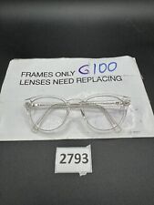 Warby Parker Percey W 500  Clear Silver Designer Glasses Frames 51-21 for sale  Shipping to South Africa