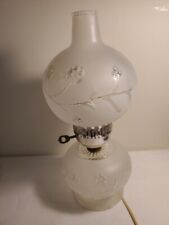 Hurricane lamp white for sale  Chamois