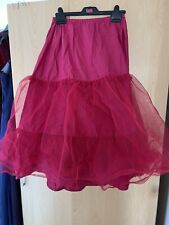 Pink underskirt netting for sale  TAUNTON
