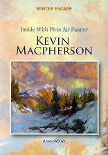 Usado, Conjunto de 2 DVDs Winter Escape Kevin Macpherson pintura a óleo Plein Air comprar usado  Enviando para Brazil