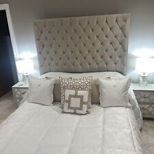 upholstered double headboard for sale  YORK