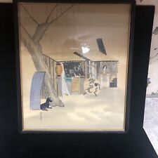 Signed asian painting for sale  Orange City