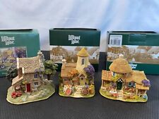 Used, Lilliput Lane Houses - Gold Top , Little Scrumpy ,  Windy Ridge for sale  Shipping to South Africa
