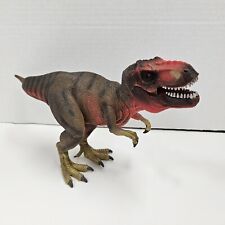 Boneco Schleich Tyrannosaurus vermelho marrom dinossauro T-Rex - boca aberta comprar usado  Enviando para Brazil