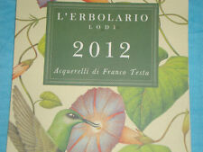 Calendario 2012 erbolario usato  Italia