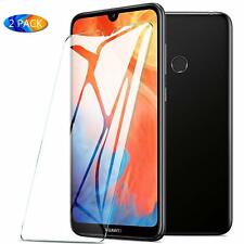 2x protective glass glass glass film for Huawei Y7 2019 display protection film armored film 9H for sale  Shipping to South Africa