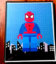 Lego spiderman wall for sale  Bloomington
