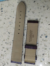 Pulseira de couro marrom Tissot 1853 19 mm original nova na caixa, usado comprar usado  Enviando para Brazil