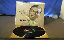 Usado, Nat King Cole, LP, Love is the Thing, lançado 1959, em estado G+, banda colorida comprar usado  Enviando para Brazil